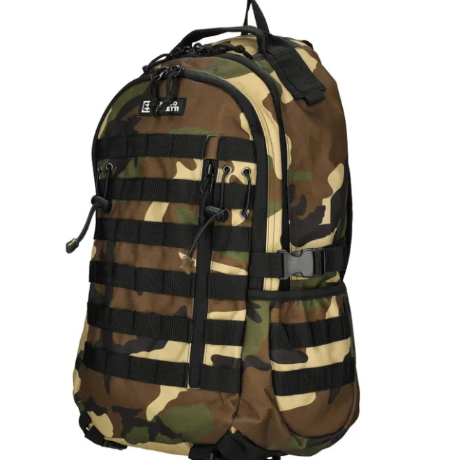 Outlet Enrico Benetti Arizona Laptop Backpack 17" camouflage