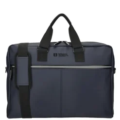 Outlet Enrico Benetti Bergen PU Laptop Shoulderbag 17" navy