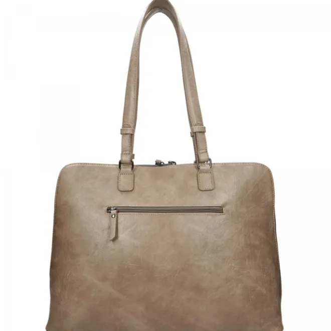 Online Enrico Benetti Caen Laptop Bag 15" light taupe