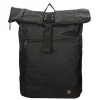 Best Enrico Benetti Cornell 17" Rolltop Backpack black