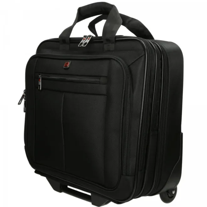 Hot Enrico Benetti Cornell 24L Laptop Trolley 17'' zwart
