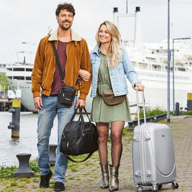 New Enrico Benetti Cornell Sport / Travelbag S zwart