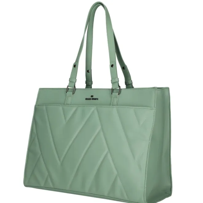 New Enrico Benetti Evie Shopper 15" green