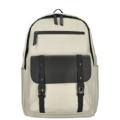 Best Enrico Benetti Glasgow Laptop Backpack 15" light taupe