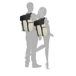Sale Enrico Benetti Glasgow Laptop Backpack 17" light taupe