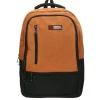 Enrico Benetti Hamburg 15'' Laptop Backpack rust