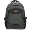 New Enrico Benetti Hamburg 17'' Laptop Backpack grey