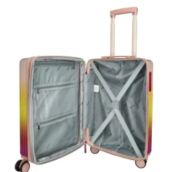 Enrico Benetti Havana Cabin Trolley 55 Expandable fuchsia
