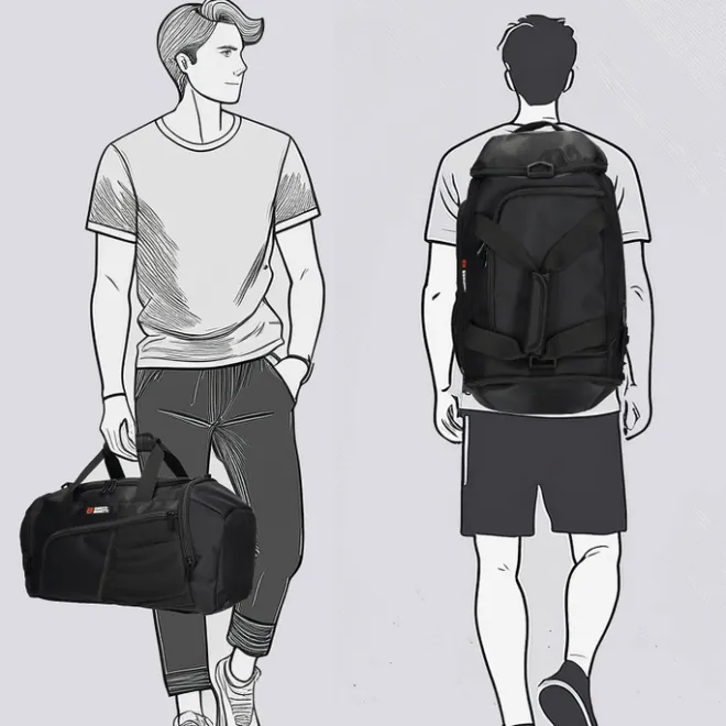 Hot Enrico Benetti Innsbruck Duffle black