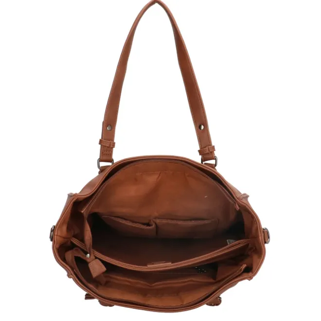 Sale Enrico Benetti Lily Shopper 15" cognac