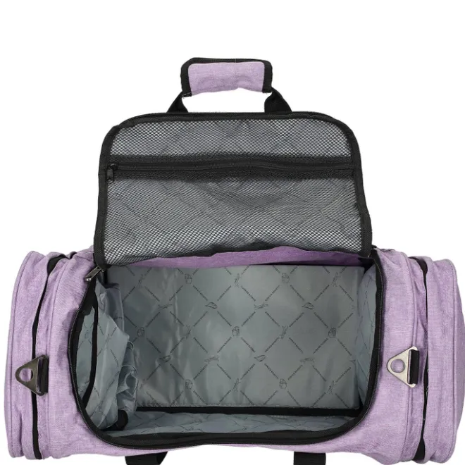 New Enrico Benetti Montevideo Sport / Travel Bag 55 lila
