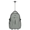 Best Enrico Benetti Northern Backpack Trolley 17" grey