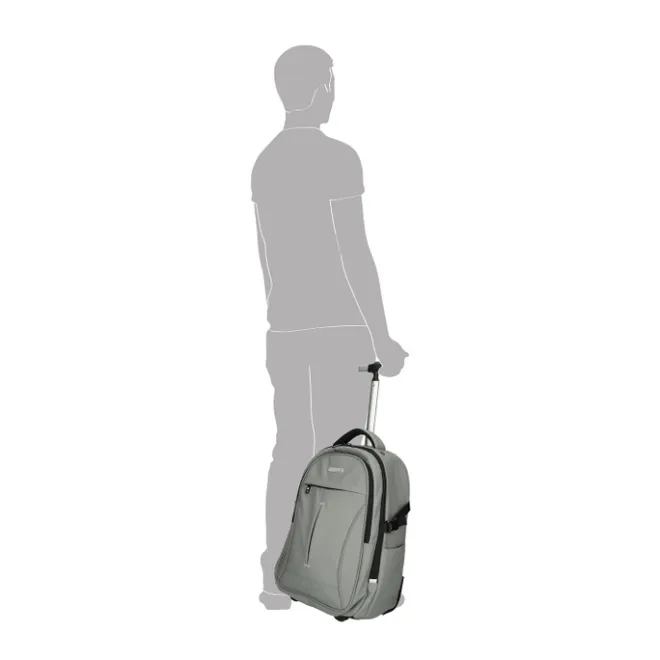 Best Enrico Benetti Northern Backpack Trolley 17" grey
