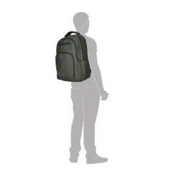 New Enrico Benetti Northern Laptop Backpack 17" olive
