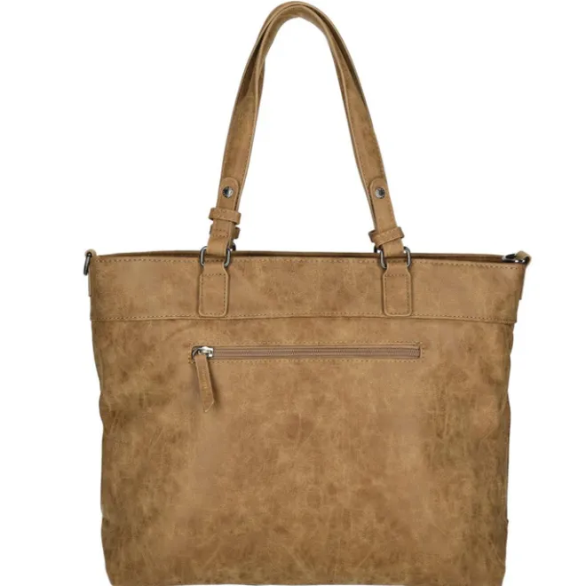 Discount Enrico Benetti Ruby Shopper 15" camel