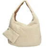 Best Enrico Benetti Teddy Schoudertas off white