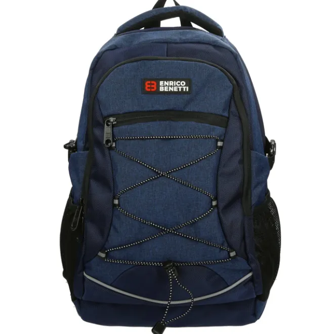 Outlet Enrico Benetti Yellow Stone 13'' Laptop Rugzak blauw