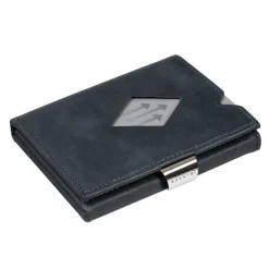 Best Exentri Leather Multi Wallet blue