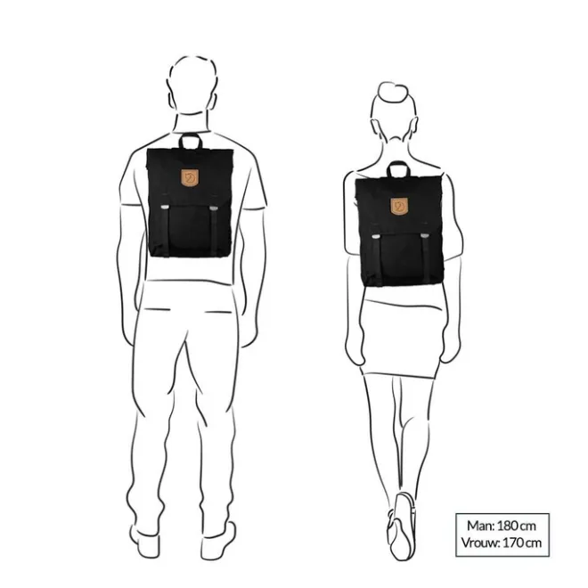 Discount Fjallraven Foldsack No.1 black