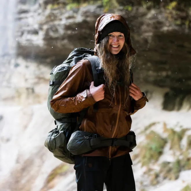 New Fjallraven Kajka 65 S/M coal black