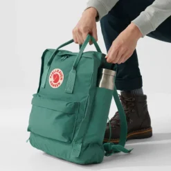 Clearance Fjallraven Kanken Rugzak sky blue-light oak