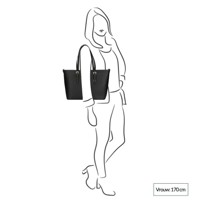 Outlet Flora & Co Bags Shopper zwart