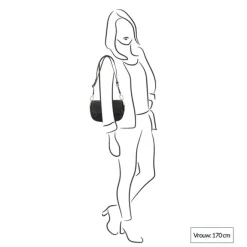Furla Club 2 S Crossbody nero