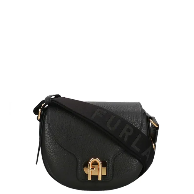 New Furla Lotus Mini Crossbody nero-toni nero