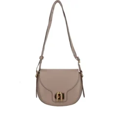 Clearance Furla Lotus Mini Crossbody stucco gray-toni stucco gray
