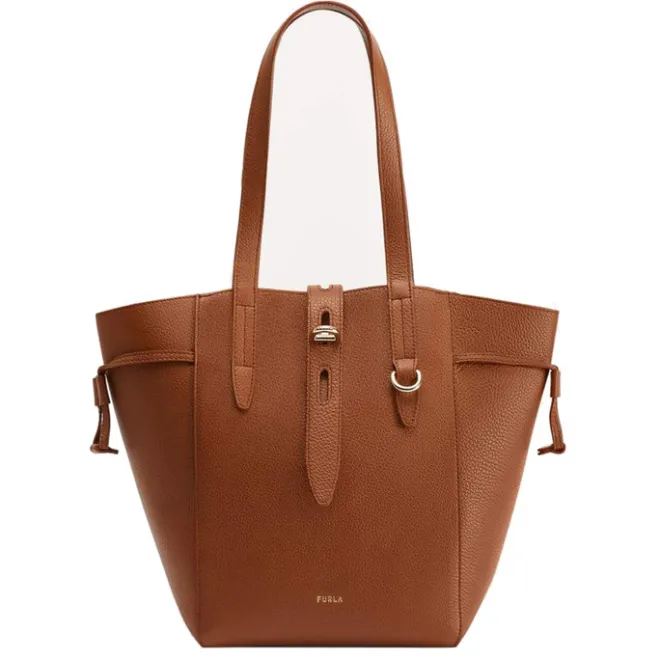 Best Furla Net M Tote cognac