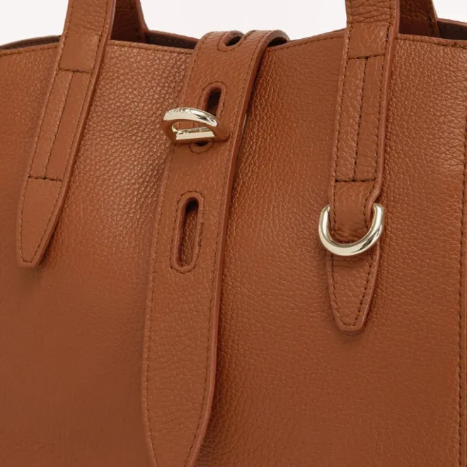 Best Furla Net M Tote cognac