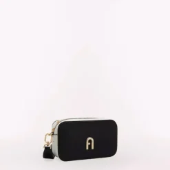 Outlet Furla Primula Crossbody Mini nero/marshmallow