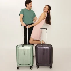 Clearance Gabol Brooklyn Cabin Trolley Front Pocket verde