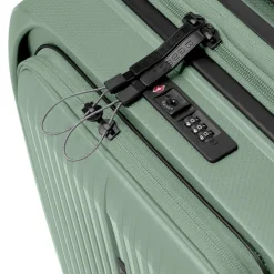 Clearance Gabol Brooklyn Cabin Trolley Front Pocket verde
