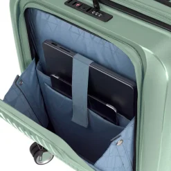 Clearance Gabol Brooklyn Cabin Trolley Front Pocket verde