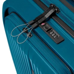 Outlet Gabol Brooklyn Cabin Trolley Front Pocket turquesa