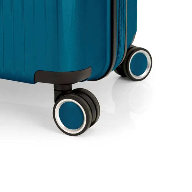 Outlet Gabol Brooklyn Cabin Trolley Expandable turquoise