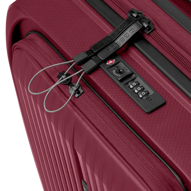 Sale Gabol Brooklyn Cabin Trolley Front Pocket burdeos