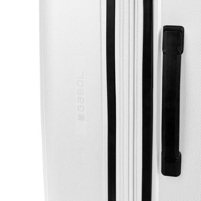 Outlet Gabol Brooklyn Cabin Trolley Front Pocket blanco