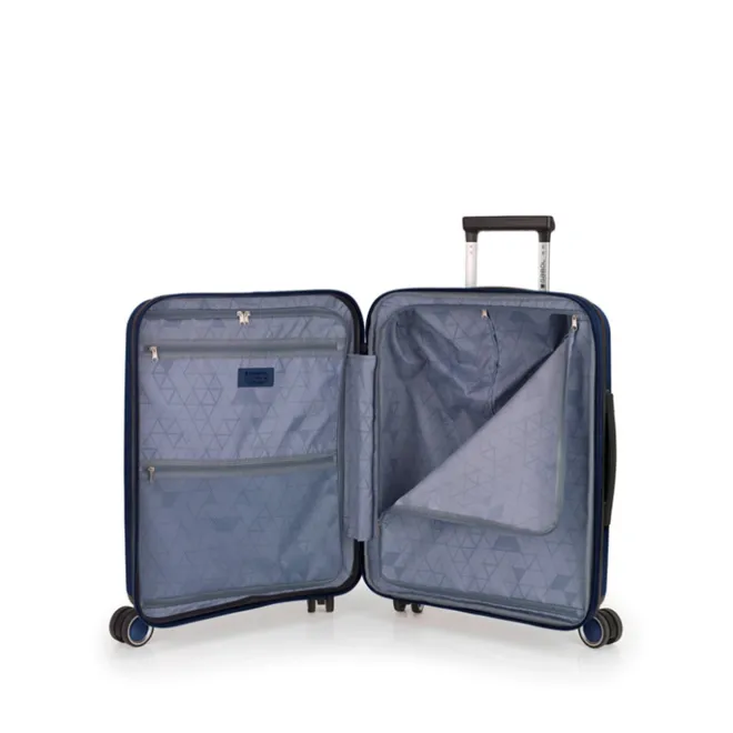 Clearance Gabol Brooklyn Cabin Trolley Expandable blue