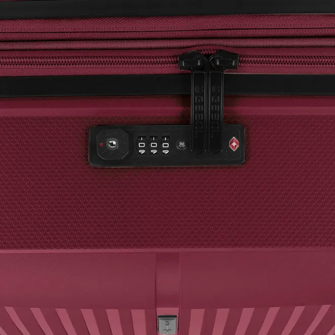 Discount Gabol Brooklyn Large Trolley Expandable burgundy