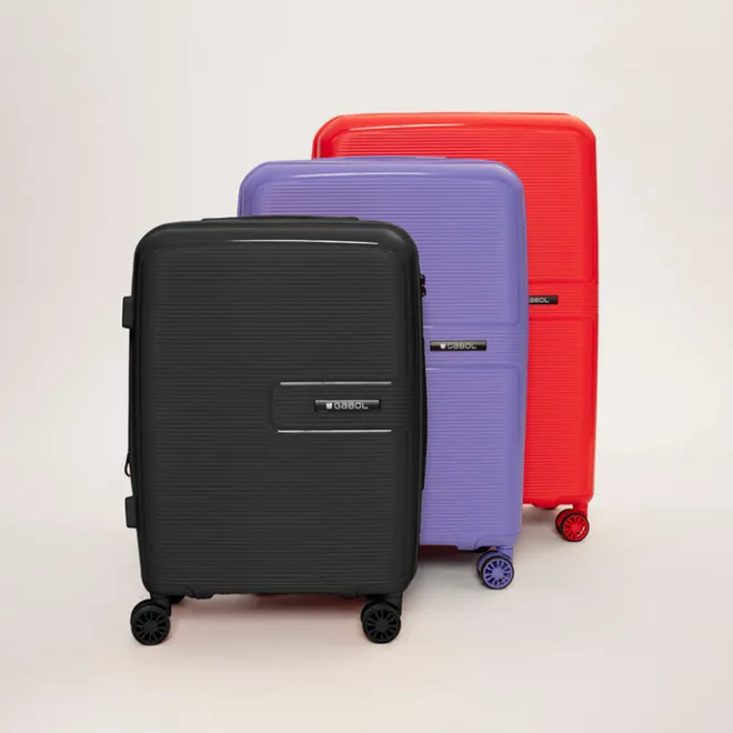 Sale Gabol Steady Cabin Trolley lila
