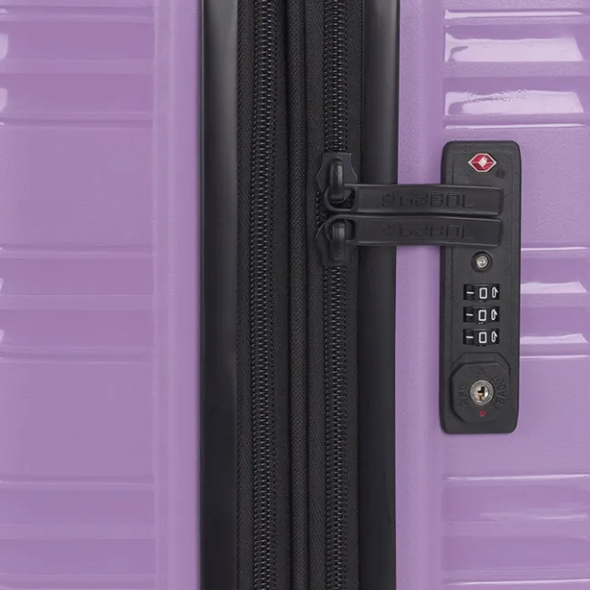 New Gabol Uyiko Cabin Trolley 55/35 lilac
