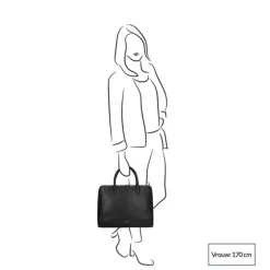 Sale Gigi Fratelli Romance A4 Laptop Bag 15" black