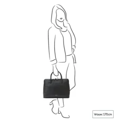 Clearance Gigi Fratelli Romance A4 laptop bag navy