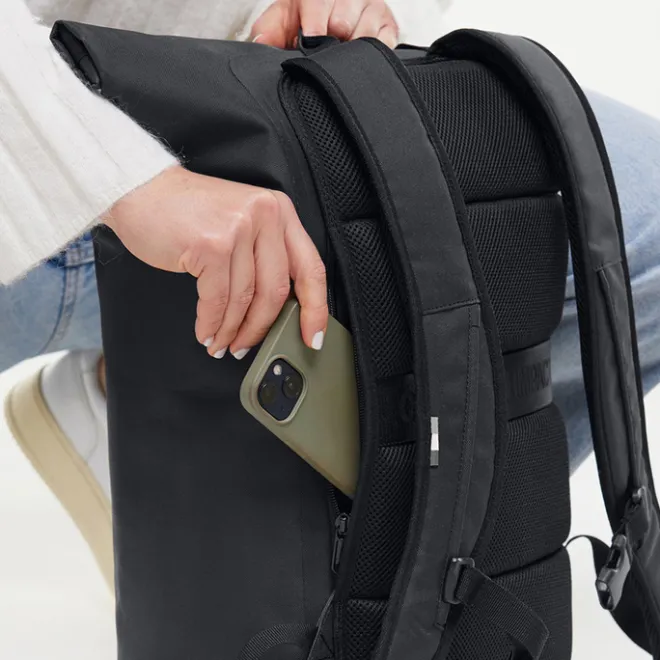 Online GOT BAG RollTop 2.0 Backpack 15" Monochrome black