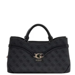 Guess Dea Girlfriend Satchel coal logo