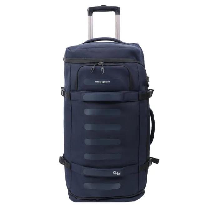 Outlet Hedgren Comby Compact Wheeled Duffle 75 peacoat blue
