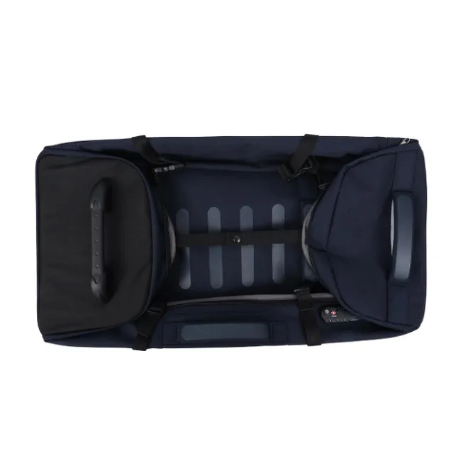 Outlet Hedgren Comby Compact Wheeled Duffle 75 peacoat blue