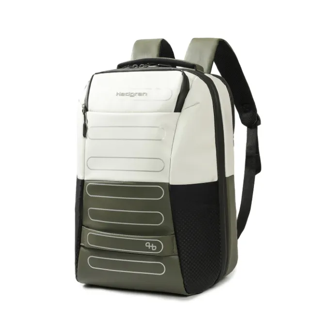 Outlet Hedgren Comby Performance Handle Laptop Backpack M 15.6" Expandable vaporous grey